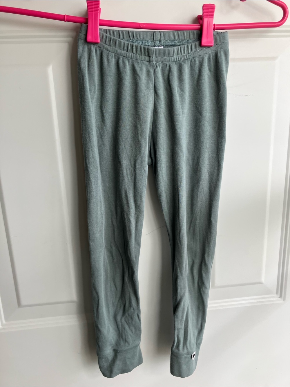 Little & lively blue green leggings 4T